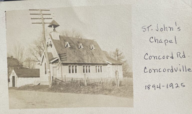 St. John's Chapel 1894-1925