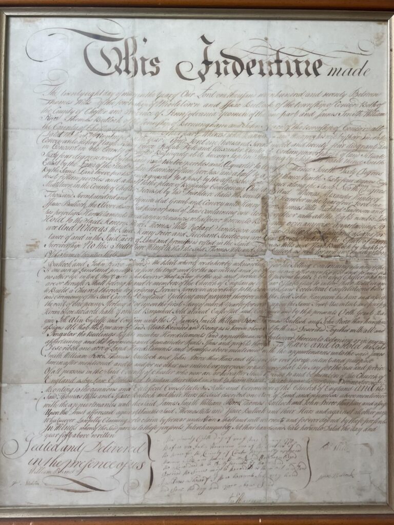 Land Purchase May 27, 1770