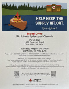 blood drive information