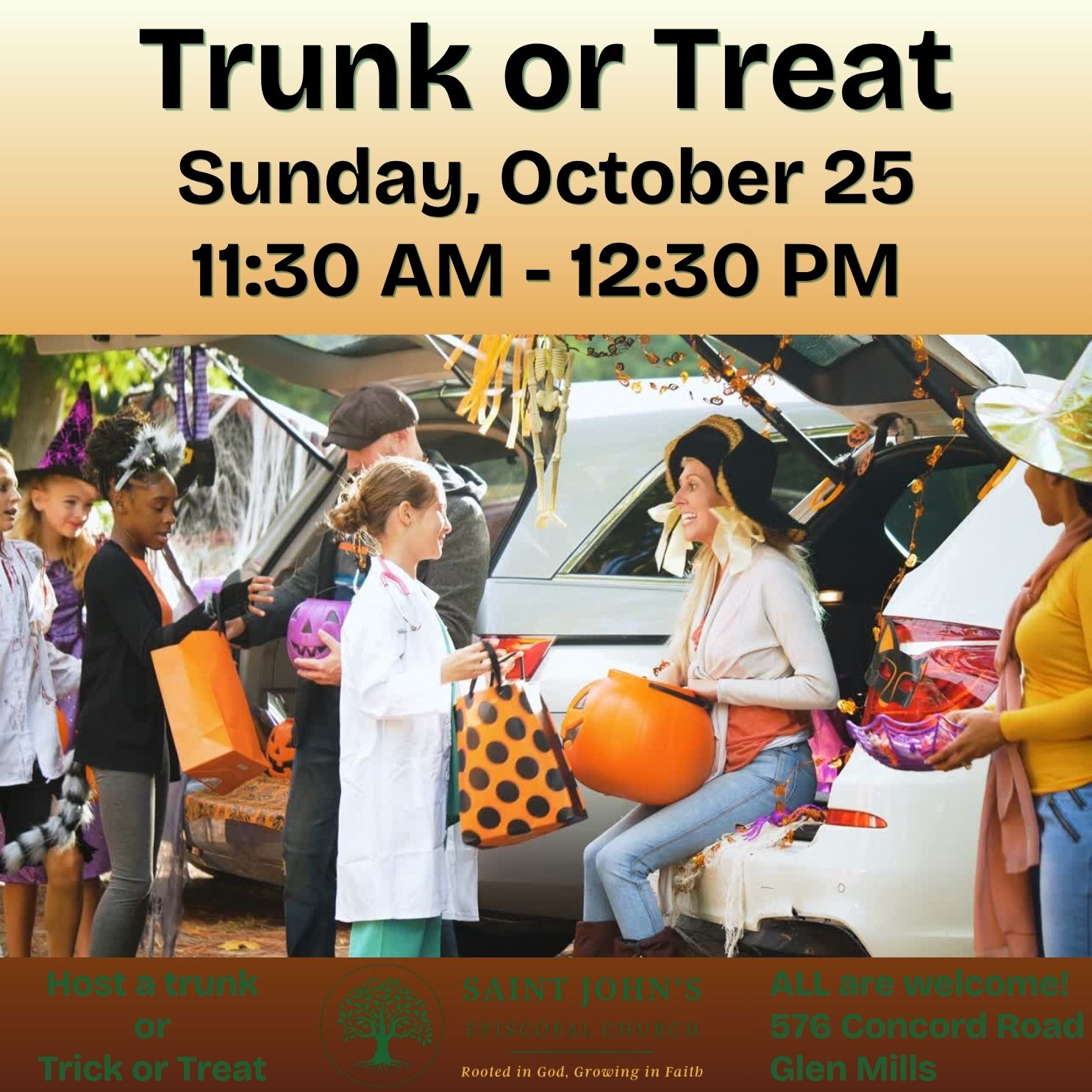 Trunk or Treat Oct. 25